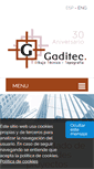 Mobile Screenshot of gaditec.net